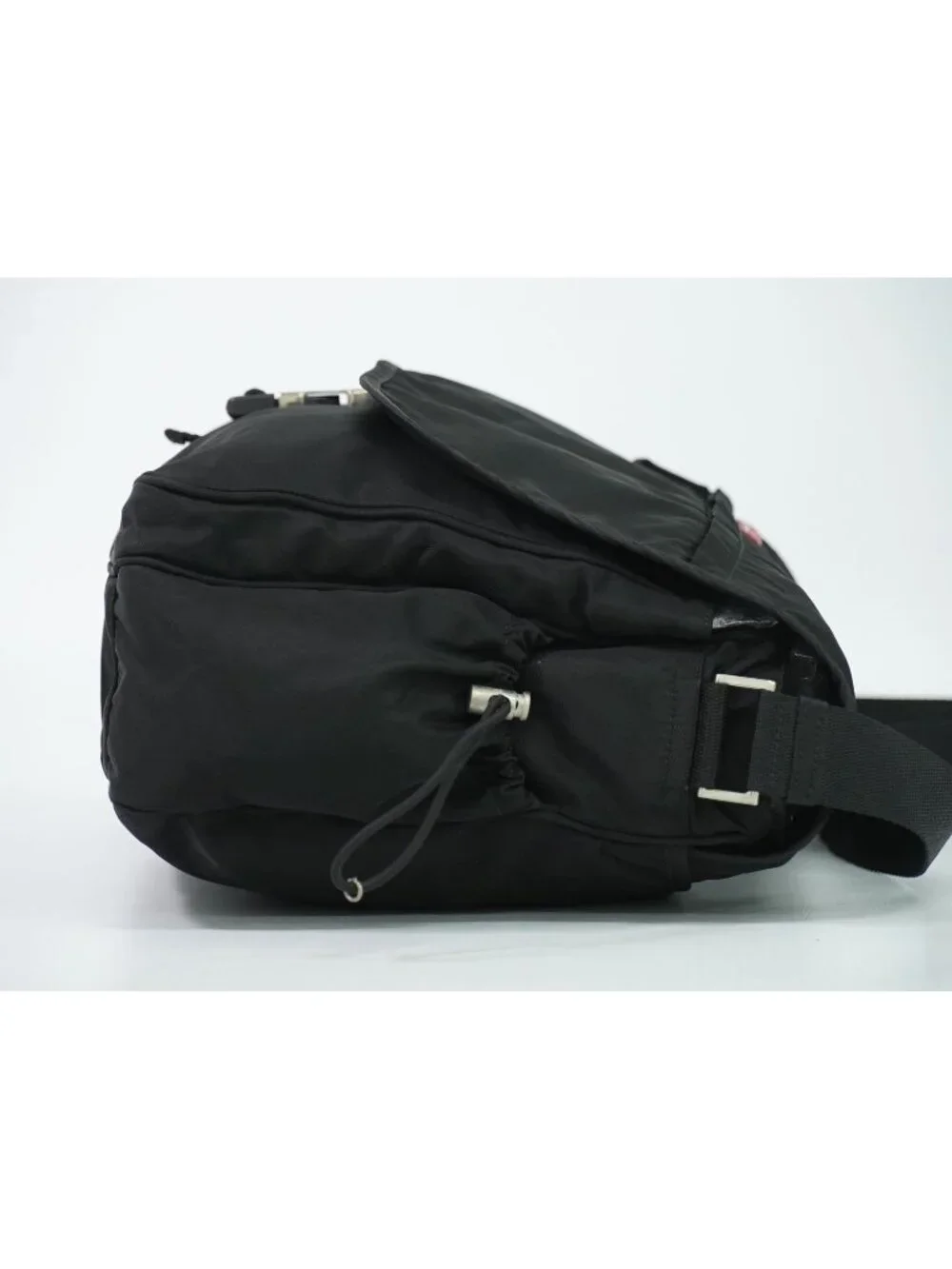Prada Sports Line Shoulder Bag Pochette Nylon Black